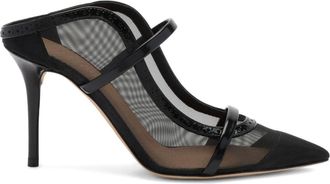 Malone Souliers Maureen 85mm muiltjes - Zwart