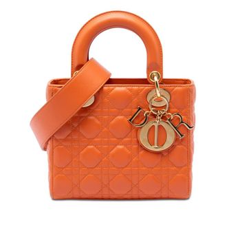 Dior Pre-owned Dior Small Lambskin Cannage MyABCDior Lady Dior Ladies X2DC76BTIT8OX48T