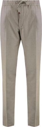 Slowear drawstring trousers - Neutrals