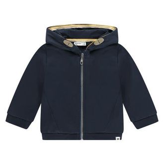 Babyface Zip Up Hooded Sweater in Night at Nordstrom, Size 24M