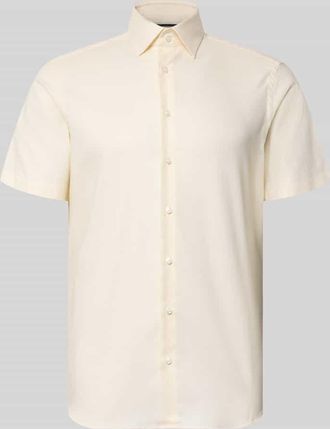 Christian Berg Regular Fit Business-Hemd mit Kentkragen in GELB, Gr&ouml;&szlig;e 37/38