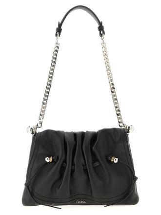 Isabel Marant Black Calfskin Shoulder Womens Bag