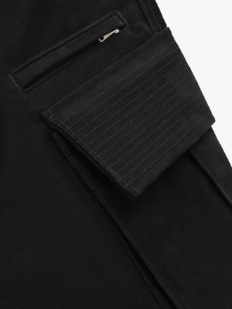 Rhude Hemp Silk Cargo Pants - Black