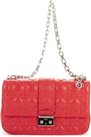 Dior Borsa a spalla trapuntata - Rosa