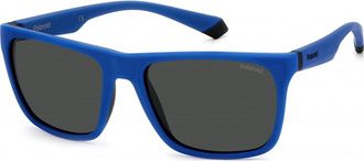 Polaroid Womens PLD 2141 57 DOF Sunglasses - Blue - One Size