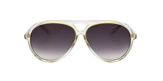 Linda Farrow MATTHEW WILLIAMSON MW4 C7 Womens Sunglasses Yellow Size 62