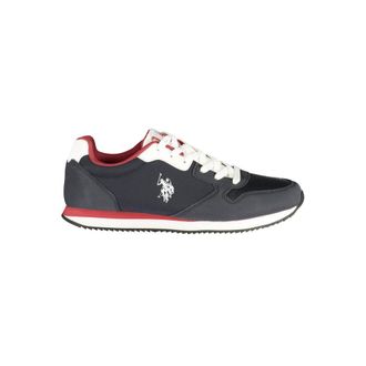 U.S.Polo Association Blue Polyurethane Mens Mens Sneaker