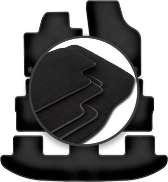 OEM Alfombrillas Premium Para Volkswagen Sharan Ii Monovolumen (2010-)