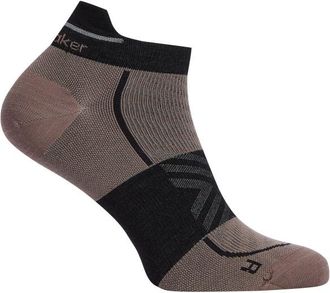 Icebreaker Merino Run+ Ultralight Micro Laufsocken f&uuml;r Herren | braun