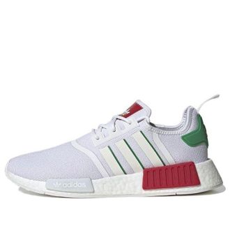 adidas NMD_R1 White Red Green HQ1434