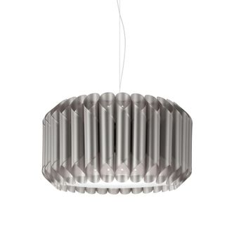 Linea Zero Suspensi&oacute;n Plata En Metal Cromado Cm. 50x31h