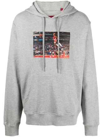 Mostly Heard Rarely Seen Katoenen hoodie met grafische print - Grijs