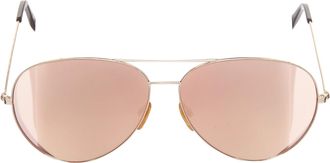 Victoria Beckham Vb51 Handmade Rose Aviators