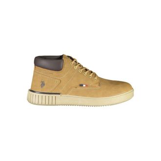 U.S.Polo Association Brown Polyurethane Mens Mens Sneaker