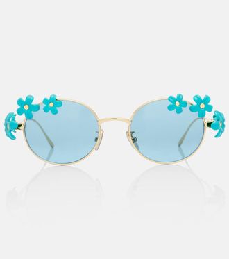 Loewe Gafas de sol ovaladas Signature Floral