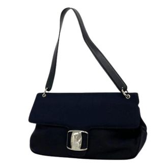 Ferragamo Pre-owned Shoulder Bag - Dames - Pre-owned - Zwart - Maat: ONE Size