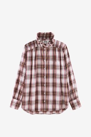 Balzac Paris Hemd mit Stehkragen aus Baumwolle L&eacute;onor