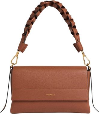 Coccinelle Boheme Grana Double Small Tas - Dames - Handtassen - Bruin - ONE Size - Tassen