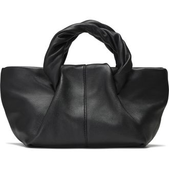 Oryany Cozy Small Leather Tote Bag in Black at Nordstrom Rack