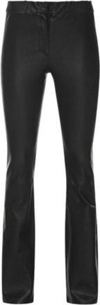 Arma 001L211009.02 Leren Broek - Dames - Slim Fit Broeken - Zwart - S - Broeken