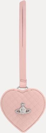 Vivienne Westwood Heart Mirror Charm Pu Smooth Pastel-pink One Size Women