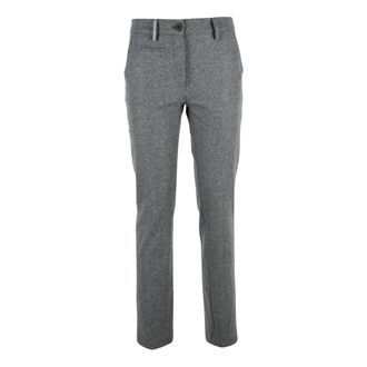 Mason's Slim Fit Broek - Dames - Broeken - Grijs - Maat: S Wol