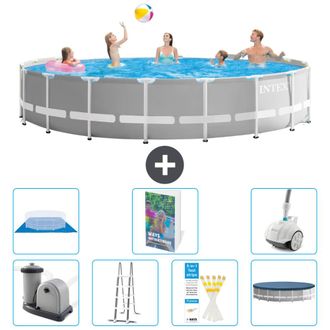 Intex Piscina Prism Frame Redonda - 549x122 Cm - 8-piezas S616