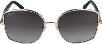 Ferragamo Sunglasses Salvatore Ferragamo Sf304 S 738 Gold/Grey Gradient /18/140