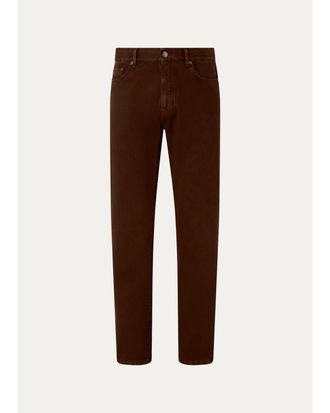 Ermenegildo Zegna Mens City Straight Fit Five-Pocket Pants