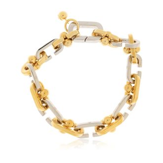 Casablanca Bracelets, unisex, Yellow, Size: ONE SIZE Gold-Plated Bracelet