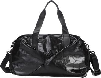 Generic Womens Portable Large Capacity Travel Bag, Compatible For Short Business Trips with Wet Dry Separation Ideal for Sports Yoga and Fitness(Black B)