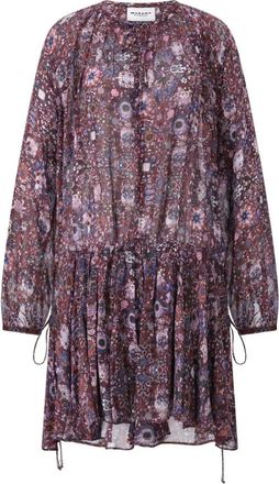 Isabel Marant The Bess Dress - Dames - Korte kleedjes - Veelkleurig - S - Kleedjes