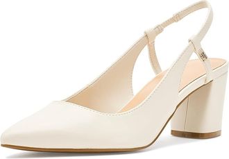 Tommy Hilfiger Jezibee Womens Shoes Ivory 152 : 9.5 M, Leather