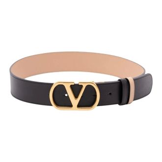 Valentino Dames, Accessoires, Zwart, Maat: 80 CM Leer