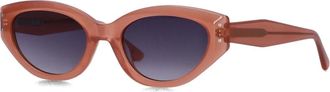 Notre-V Yara Zonnebril - Dames - Zonnebrillen - Roze - ONE Size - Accessoires