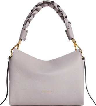 Coccinelle Boheme Small - Dames - Handtassen - Beige - ONE Size - Leer - Tassen