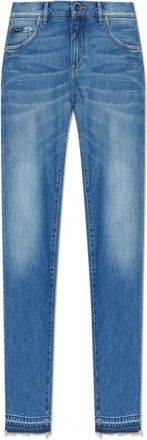 Dolce & Gabbana Slim jeans - Heren - Slim Fit Jeans - Blauw - 2XL - Denim - Jeans