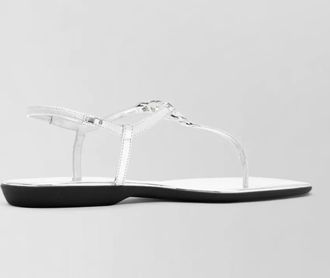 Gucci leather thong sandals