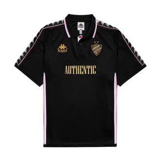 Kappa Stafen Jersey - Heren - Polos - Zwart - L - Polyester - Tops