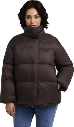 Jack Wolfskin Daunenjacke JACK WOLFSKIN ICY HILL JKT W RDS, Damen, Gr. XXL, peat, Obermaterial: 100% Polyamid. Futter: 100% Polyester. Wattierung: 90% Entendaune, 1