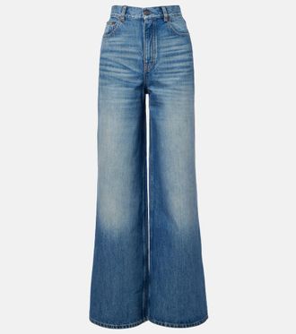 Chlo&eacute; High-rise flared jeans