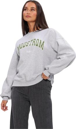 Modstr&ouml;m Hoodies & sweatvesten, Dames, Grijs, XS, Bakirmd Sweat