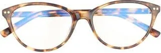 Kate Spade New York roanne 54mm cat eye reading glasses in Havana Gold at Nordstrom Rack, Size +1.50