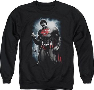 Gildan Superman Light Of The Sun Adult Crewneck Sweatshirt