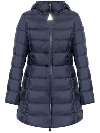 Moncler Gie padded coat - women - Nylon - 5 - Blue