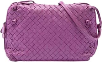 Bottega Veneta Borsa a spalla Nodini Pre-owned - - Pre-owned - Donna - Viola - ONE SIZE