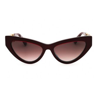 Moschino Cat-Eye Sunglasses - Burgundy