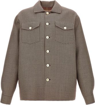 Marni Multicolor Houndstooth Jacket