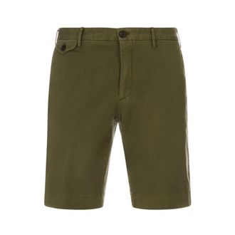 Incotex Casual Shorts, male, Green, Size: 4XL Pantalone Corto