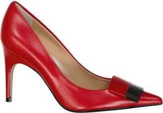 Sergio Rossi Dames, Schoenen, Rood, Maat: 35 EU Leer